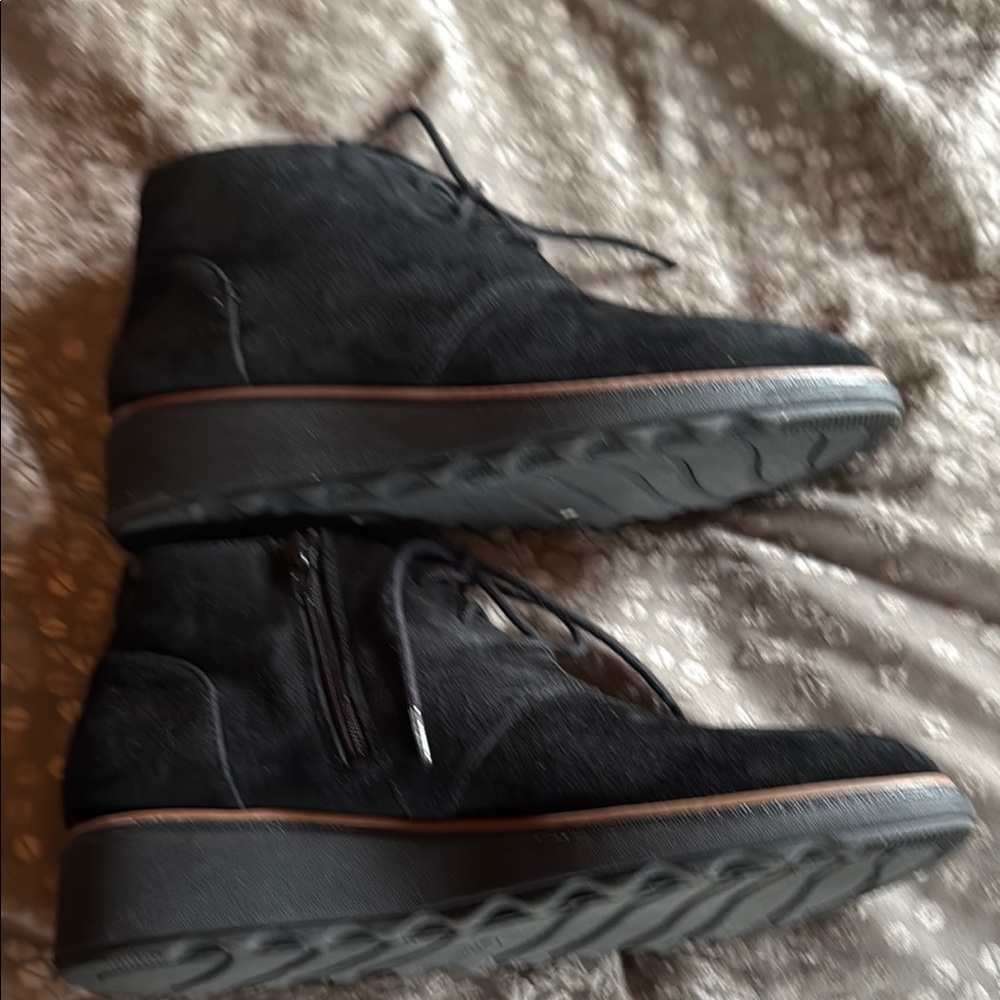 Women’s Black Suede Ankle Boots